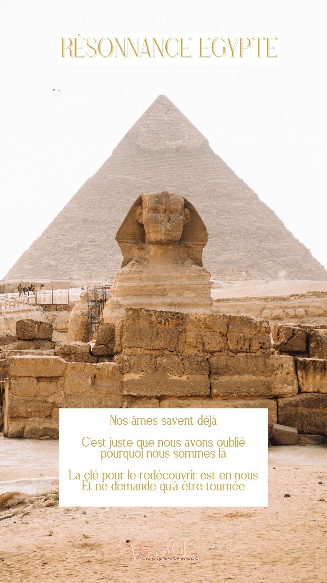 Retraite initiatique en Egypte